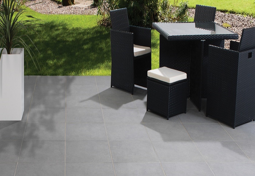 Bradstone mode paving patio