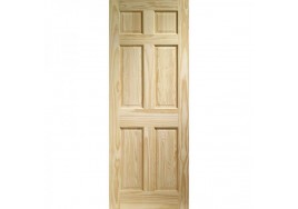 6 Panel Pine Door