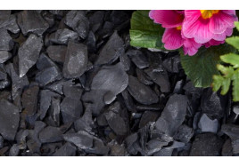 20mm Graphite Grey Slate Chippings Bulk Bag