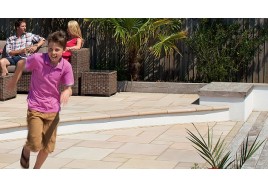 Fairstone Sawn Versuro Paving - Autumn Bronze