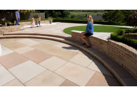 Fairstone Sawn Versuro Paving - Jumbo Size - Autumn Bronze