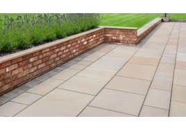 Fairstone Sawn Versuro Paving - Golden Sand