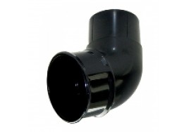 68mm Round Downpipe Bend 112.5 Degree