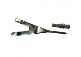 130mm S/S Screw Fix Tie