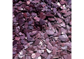 40mm Plum Slate Chippings Bulk Bag