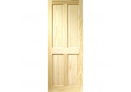 4 Panel Clear Pine Door