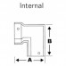 100mm Ogee Angle 90 Deg External