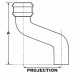 Downpipe Offset 305mm (12