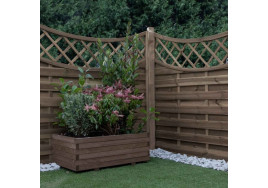 Fencing - Horizontal Weave Concave Trellis 5ft 3