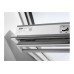 VELUX GGU 007030 INTEGRA® White Polyurethane Solar Power Centre Pivot Window