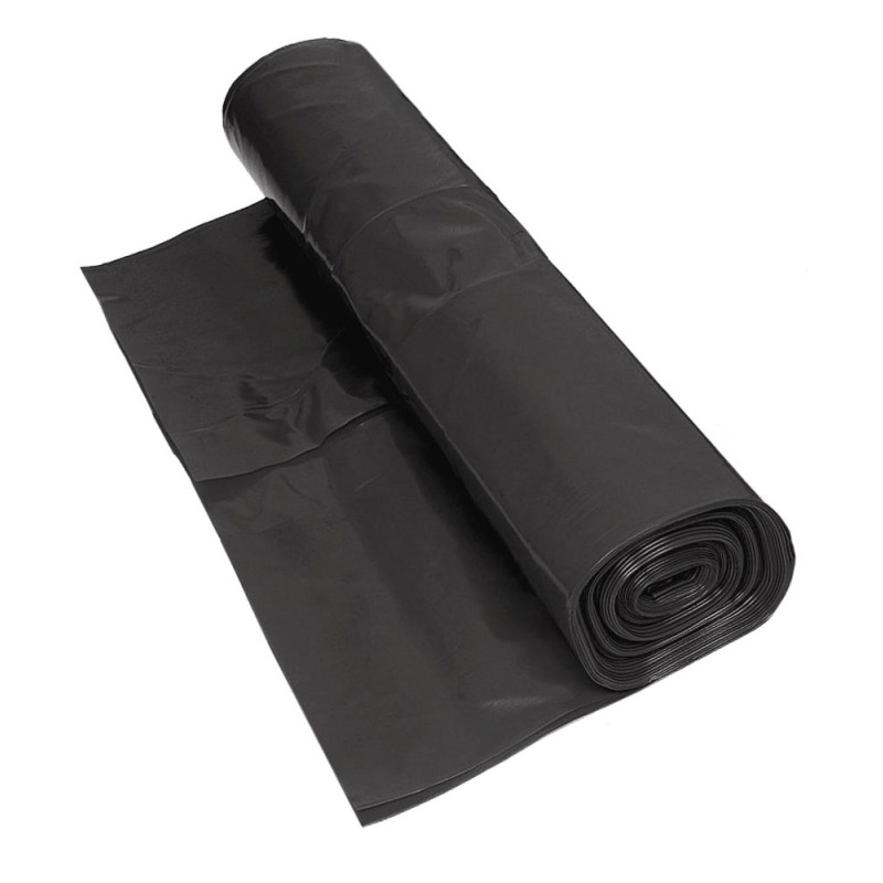 25 x 4 mtr 300mu Polythene Damp Proof Membrane Black