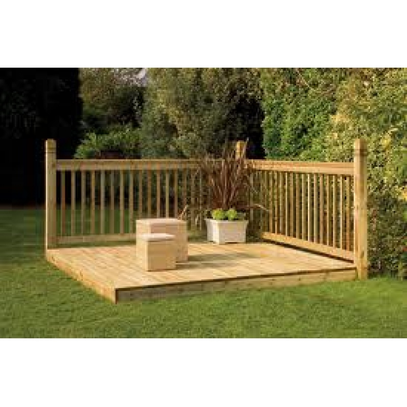 8ft x 8ft Patio Deck Kit